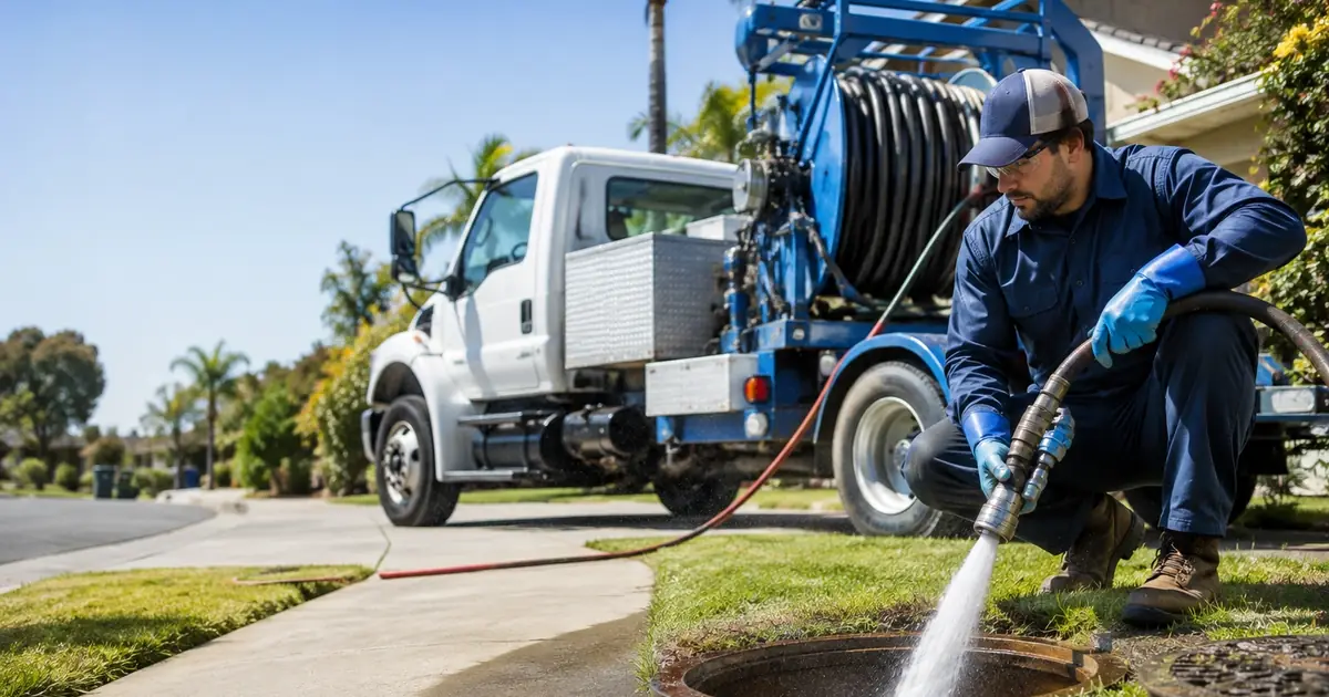 Hydro jet sewer cleaning Berkeley