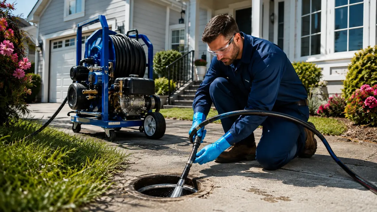 Residential Hydro Jet Drain Cleaning in Berkeley