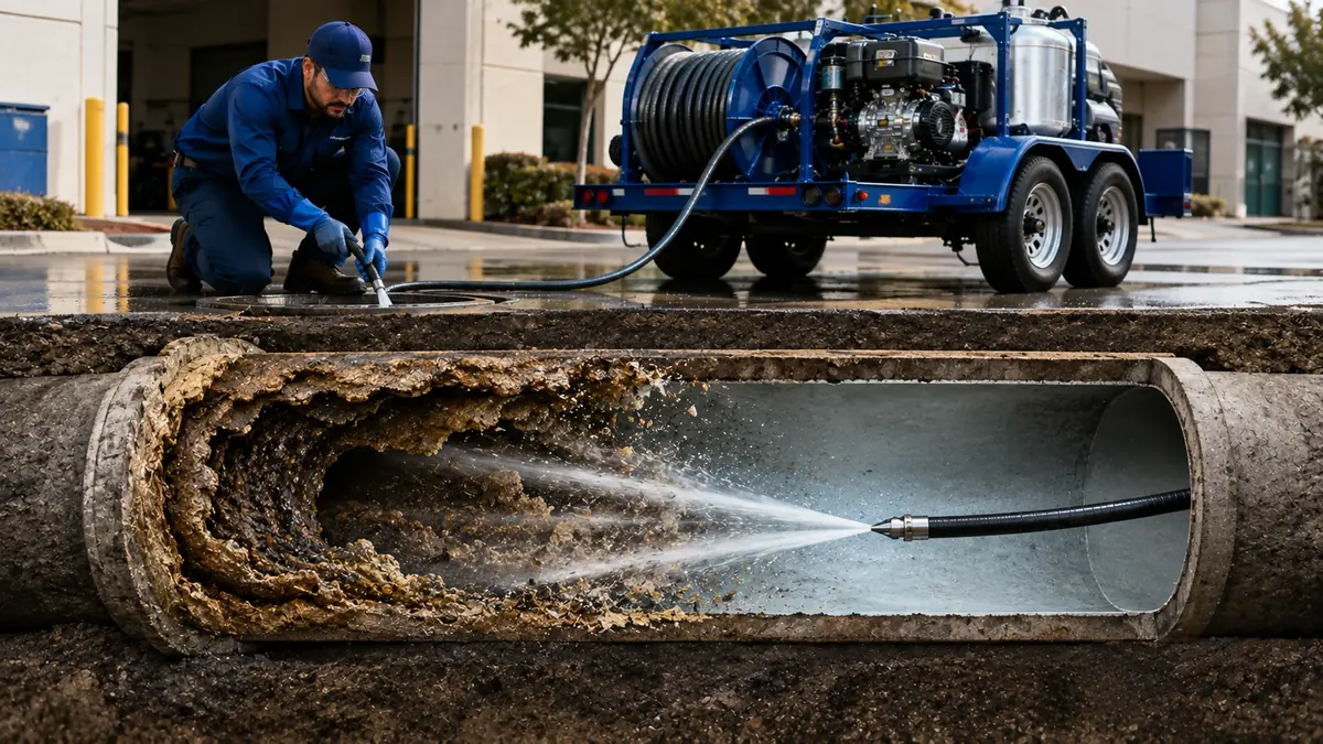 Sewer Pipe Descaling in Berkeley